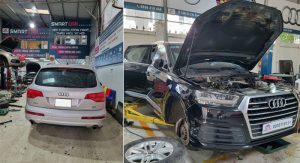 gara sửa chữa xe audi